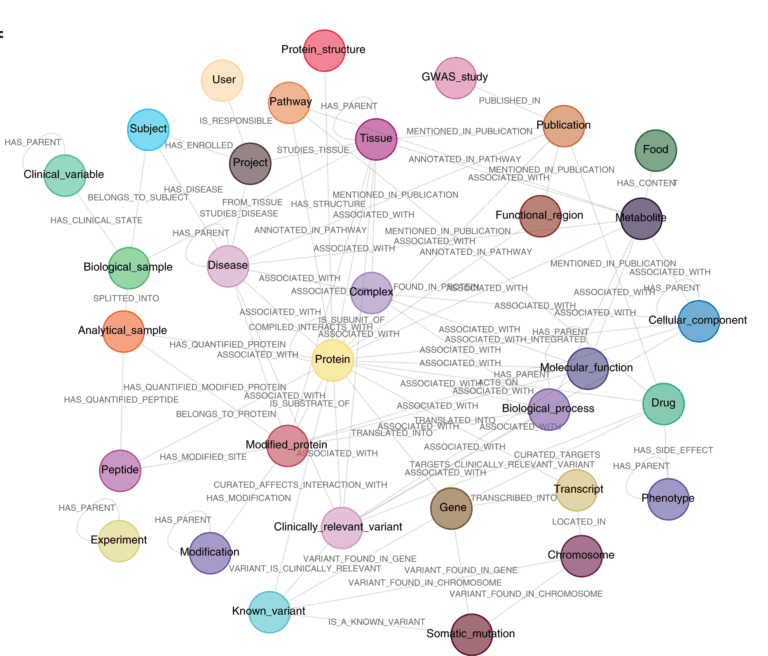 Interpreting Clinical Proteomics Data With A Knowledge Graph (CKG)