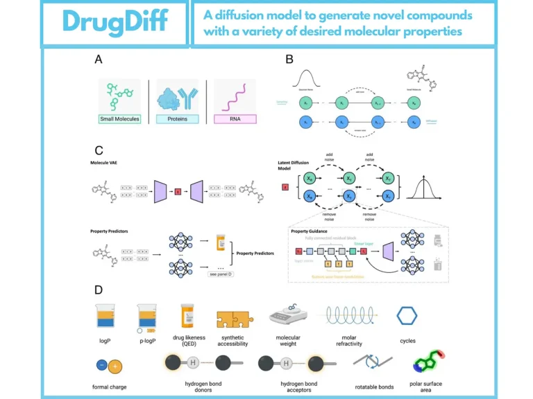 DrugDiff: Harnessing Diffusion Models for Smarter Drug Design