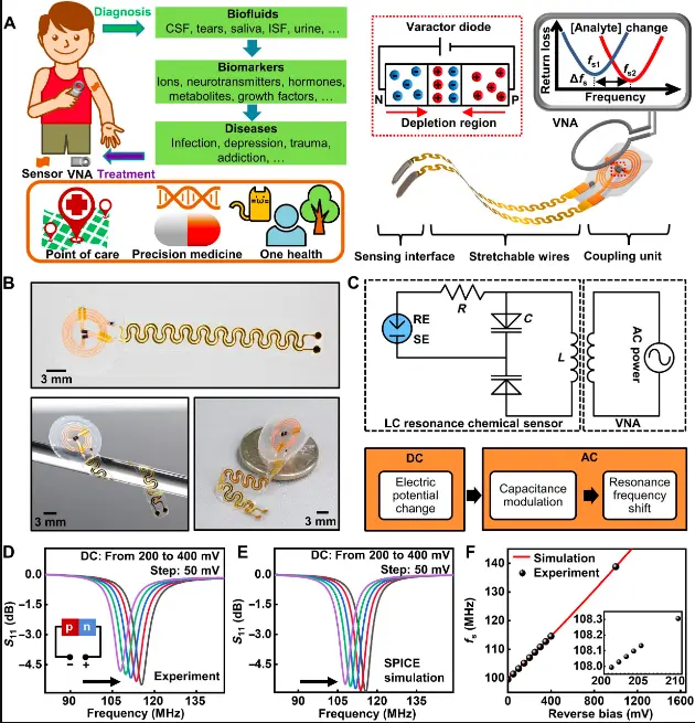 Biomarkers in sweat tracked by biosensor integrated smart necklace