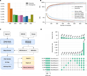 Summary of population specific graph construction 