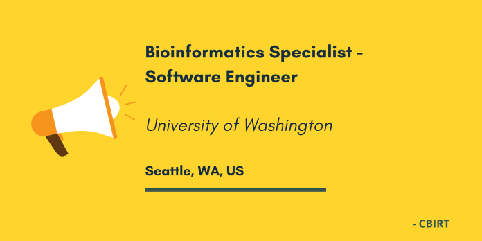 Bioinformatics Specialist - Software Engineer at University of Washington