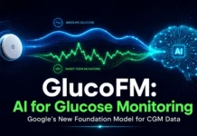GlucoFM: Google’s New Foundation Model Reads Glucose Data Like a Language GlucoFM's foundation model architecture for continuous glucose monitoring data